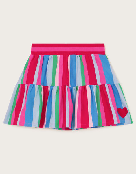 Stripe Tiered Skort, Multi (MULTI), large