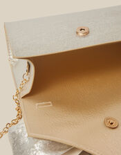 Satin Bow Bag, Gold (GOLD), large