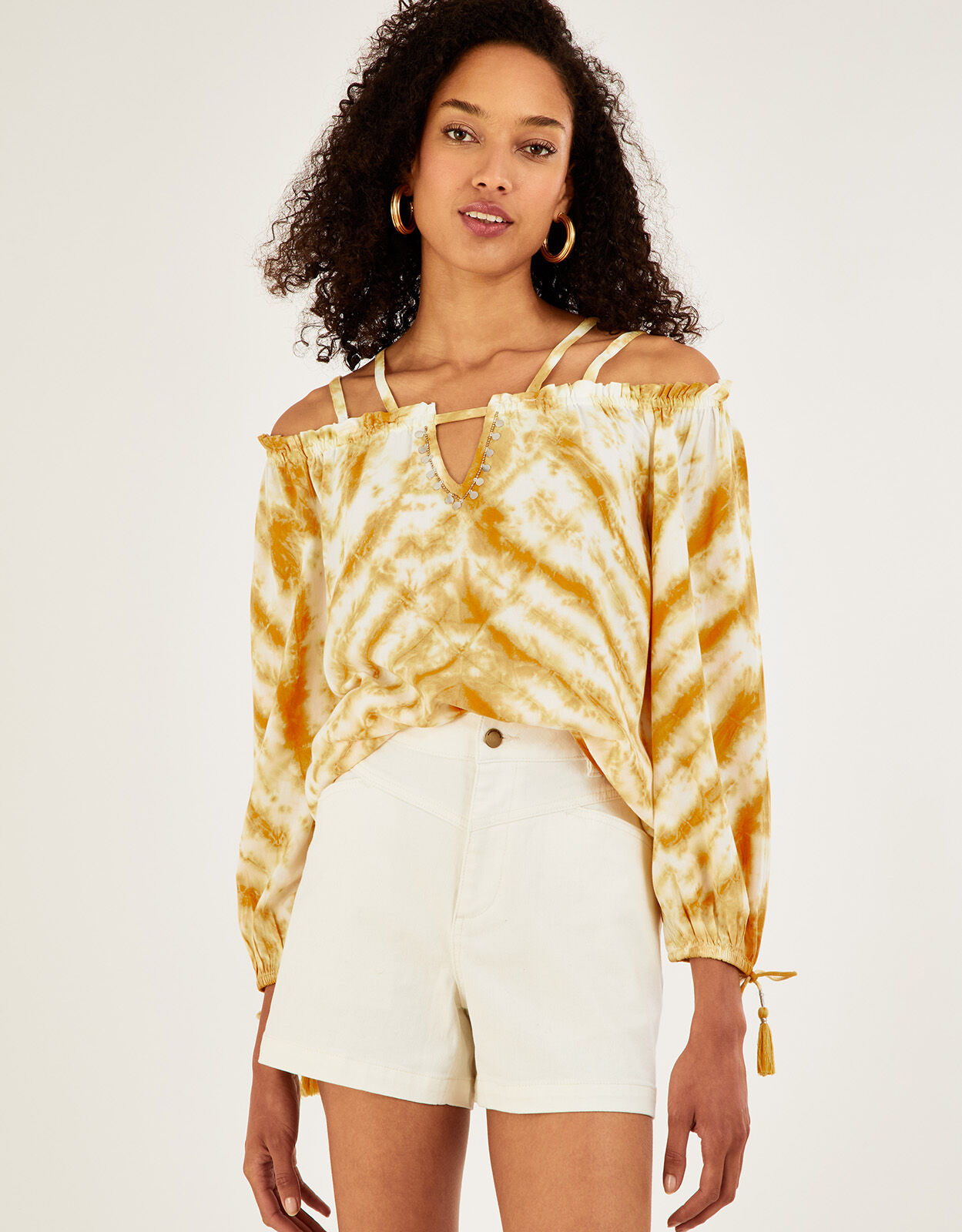 Monsoon yellow top sales