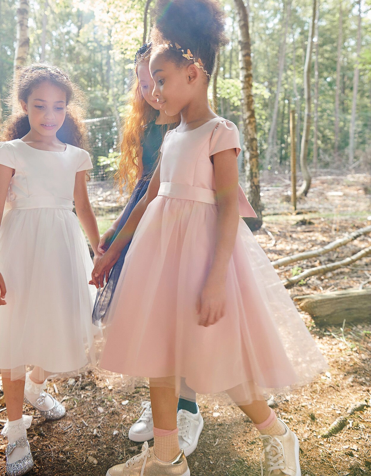 Tulle Bridesmaid Dress Pink Girls Dresses Monsoon ROI