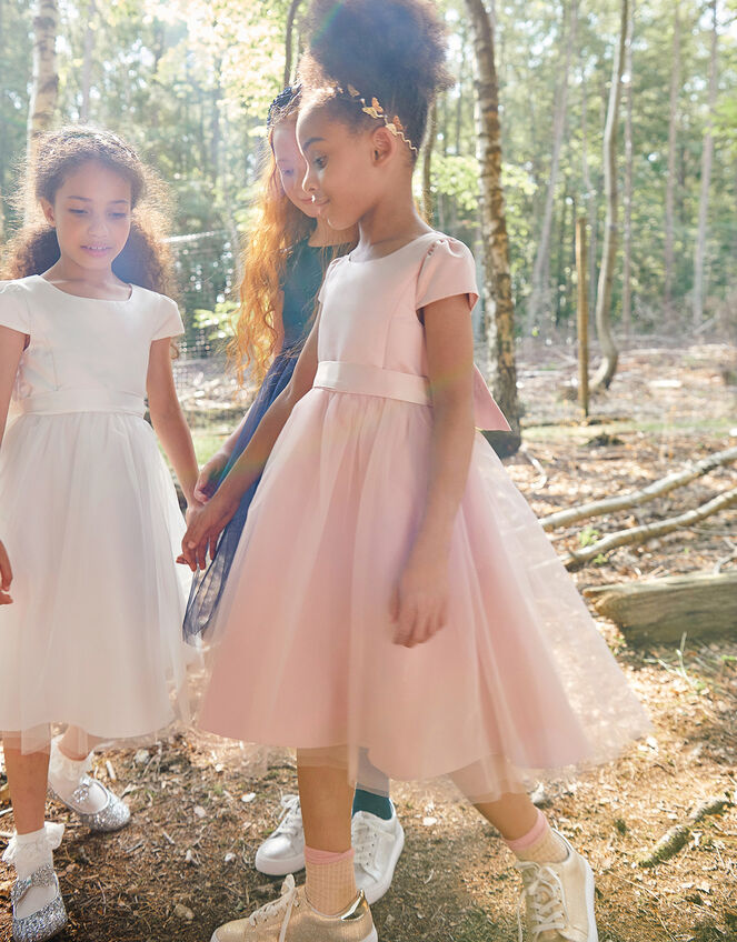 Tulle Bridesmaid Dress, Pink (PINK), large