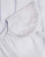 Baby Elena Sequin Swing Party Dress, Blue (PALE BLUE), large