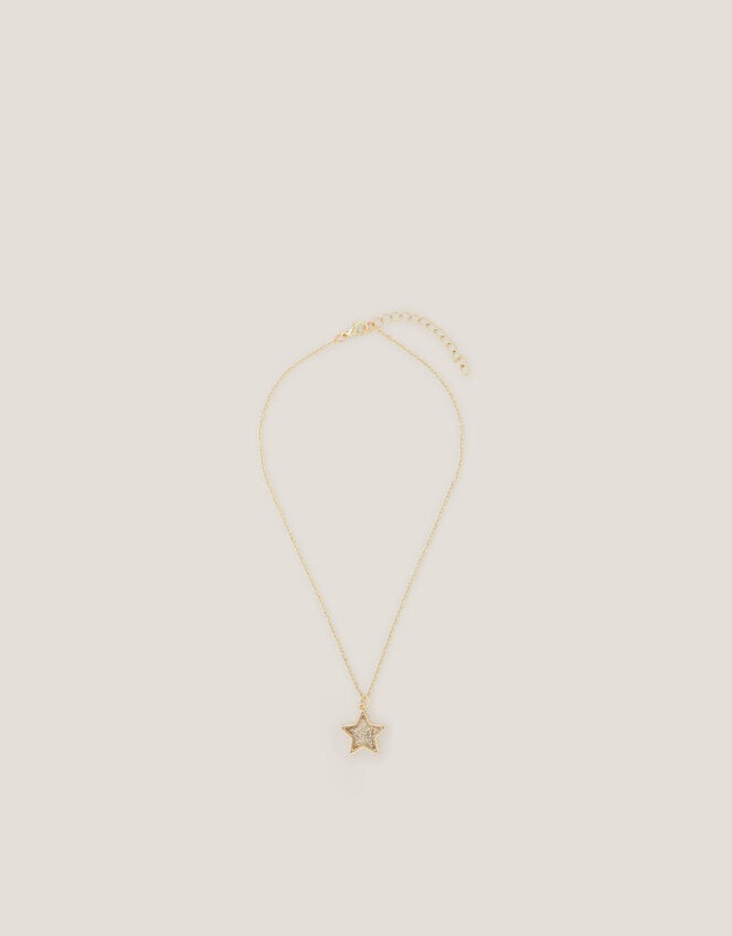 Confetti Star Pendant Necklace, , large