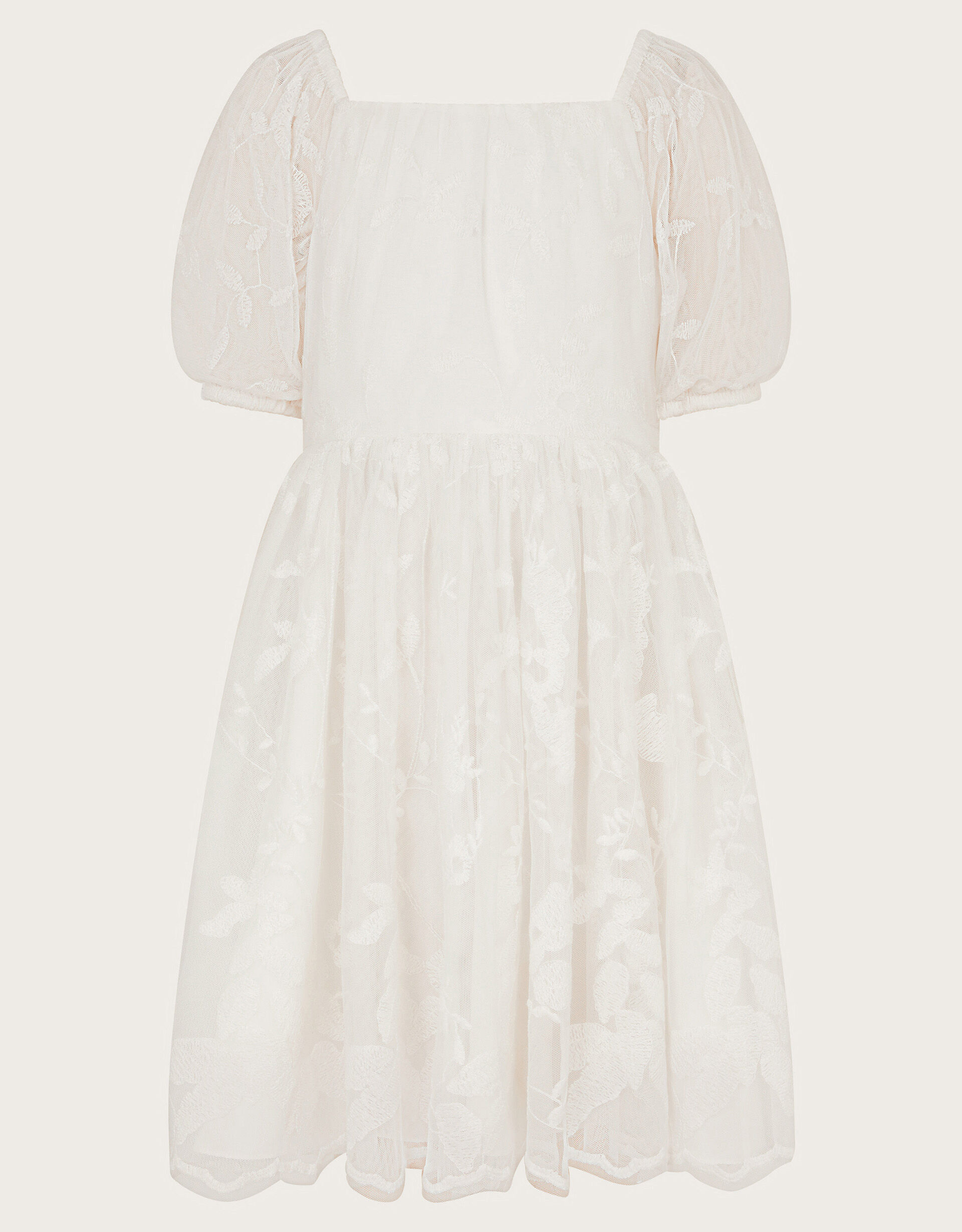 Lulu Lace Dress Ivory Girls Dresses Monsoon Global