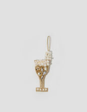 Champagne Glass Christmas Tree Decoration, , large