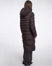 Rino & Pelle Keila Long Padded Coat , Brown (BROWN), large