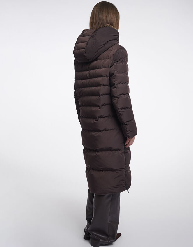 Rino & Pelle Keila Long Padded Coat , Brown (BROWN), large