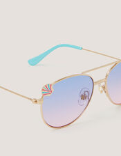 Mermaid Aviator Sunglasses, , large