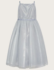 Land of Wonder Pegasus Diamante Shimmer Dress, Grey (GREY), large