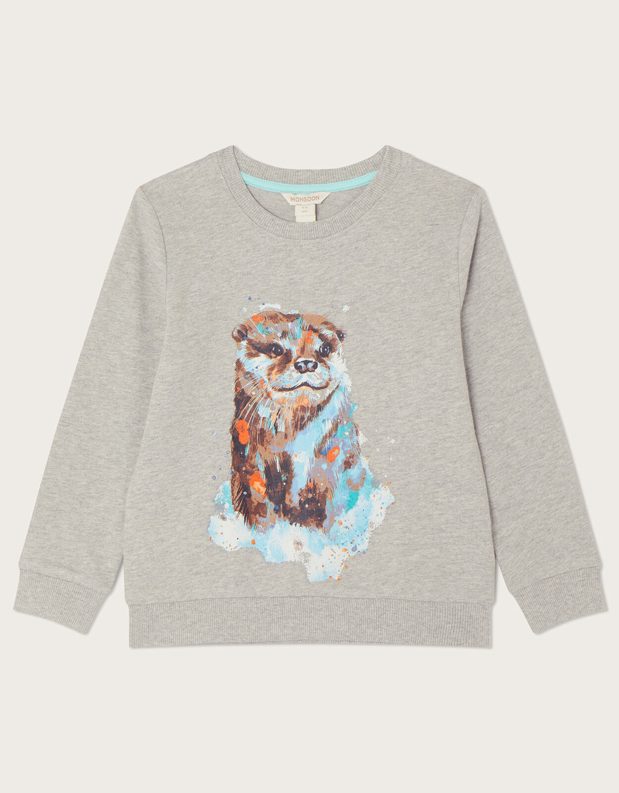 Otter Sweater WWF UK Collaboration Grey