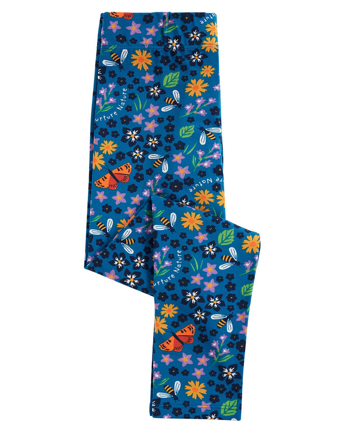 Frugi Leona Leggings, Blue (BLUE), large