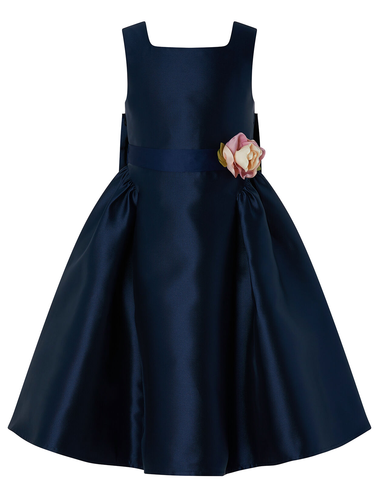 girls navy occasion dress