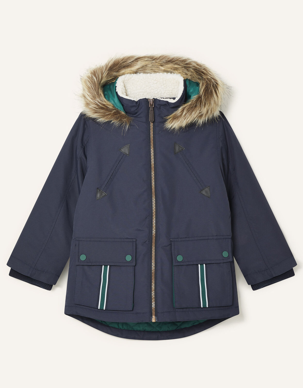 Monsoon parka shop coat