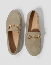 Britt Suede Loafers, Natural (NATURAL), large