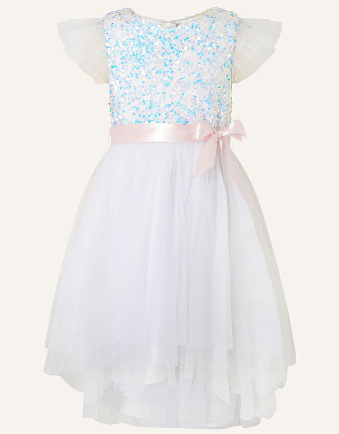 Glitzy Sequin Fairy Dress, Ivory (IVORY), large