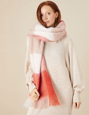 Check Blanket Scarf, , large