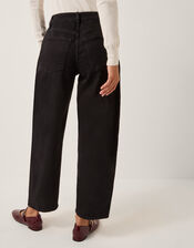 Marissa Barrel Jeans, Black (BLACK), large