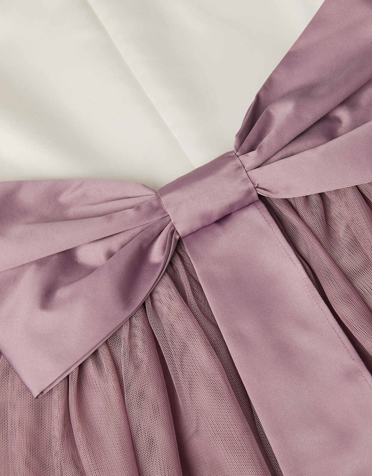 Georgia Tulle Bridesmaid Dress Purple