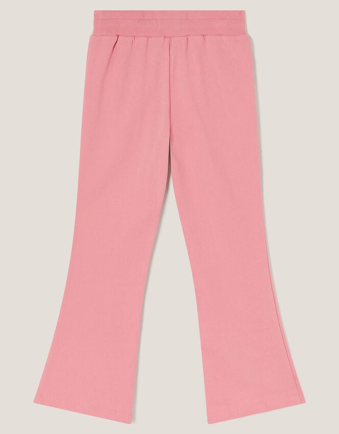 Crochet Flower Flare Joggers, Pink (PINK), large