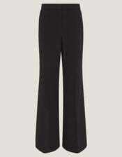 Erin Flared Tailored Pants, Black (BLACK), large