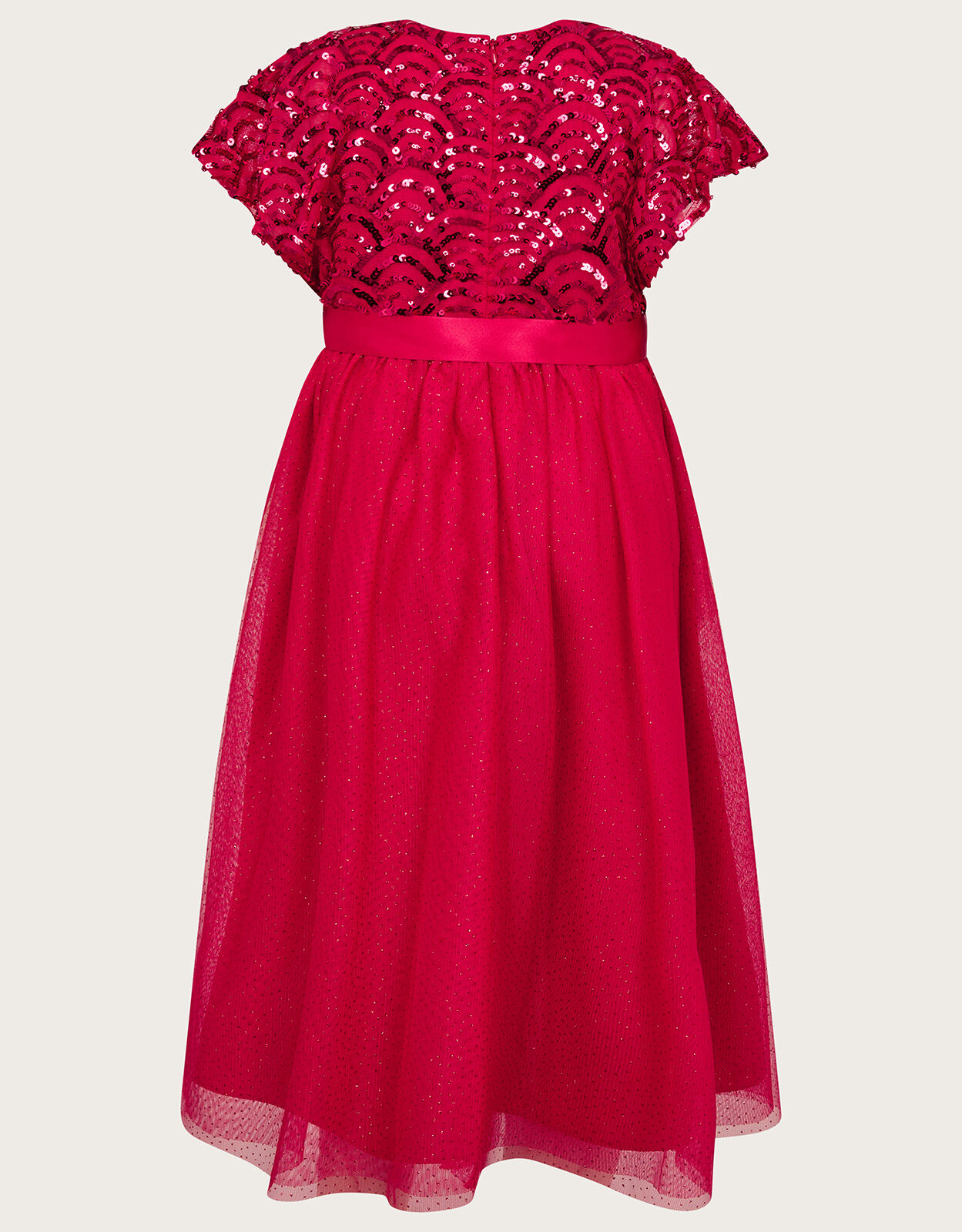 Monsoon red hot sale dress girl