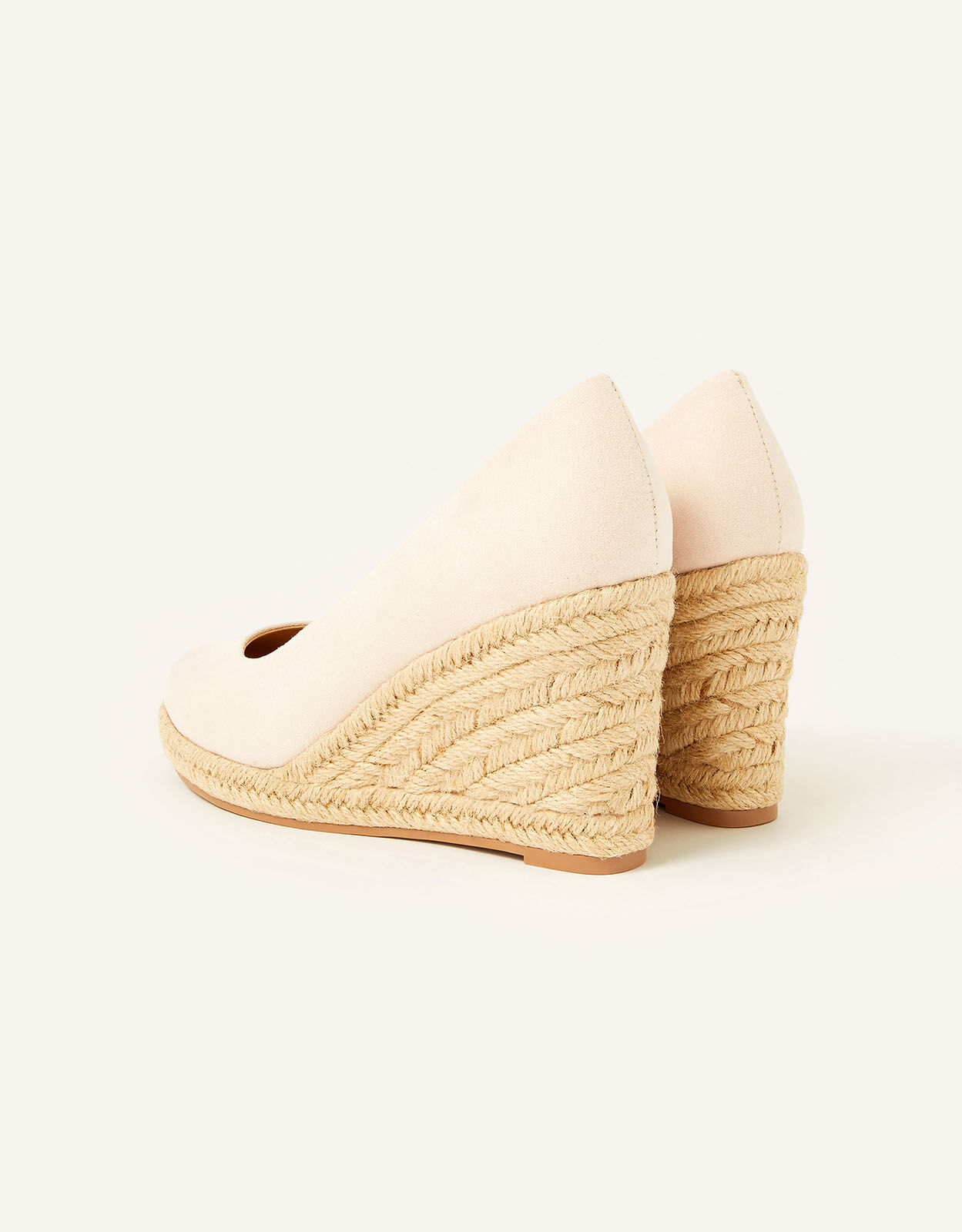 Elena Espadrille Wedges Pink