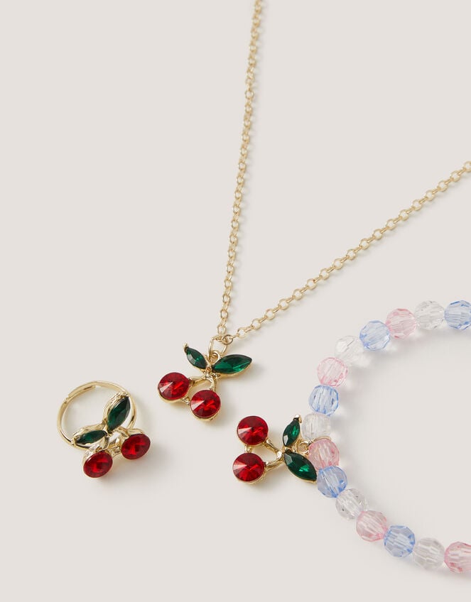 Cherry Jewellery Gift Box Set, , large