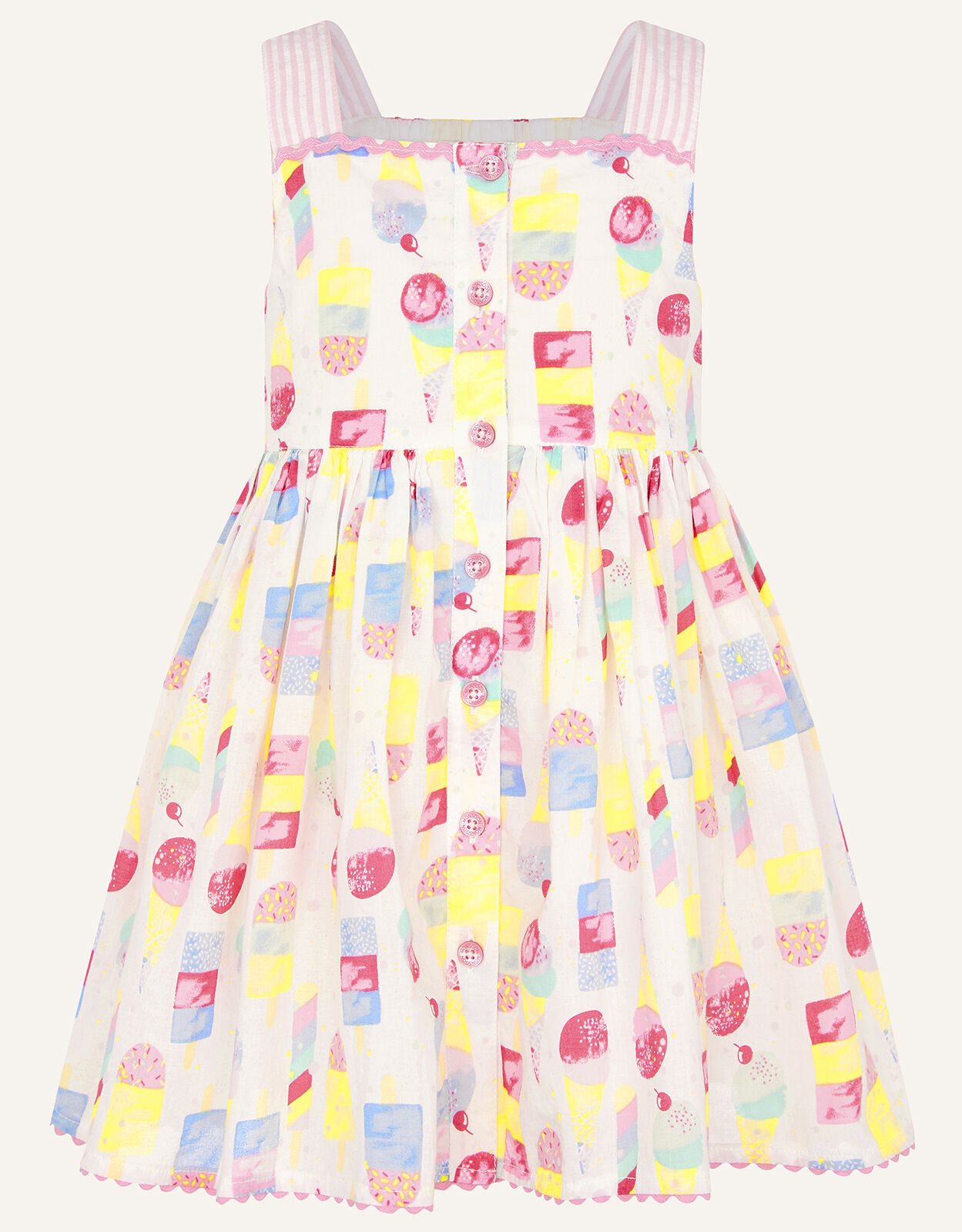 Baby Ice Cream Dress Ivory