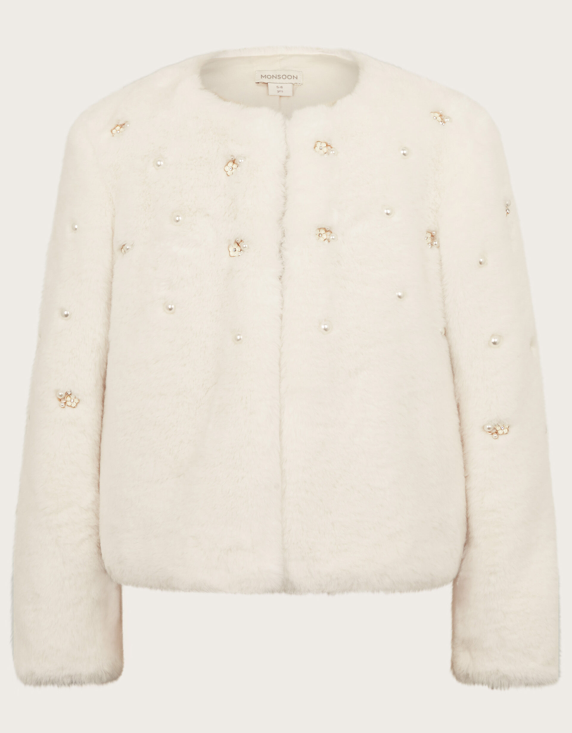 Monsoon fur jacket discount
