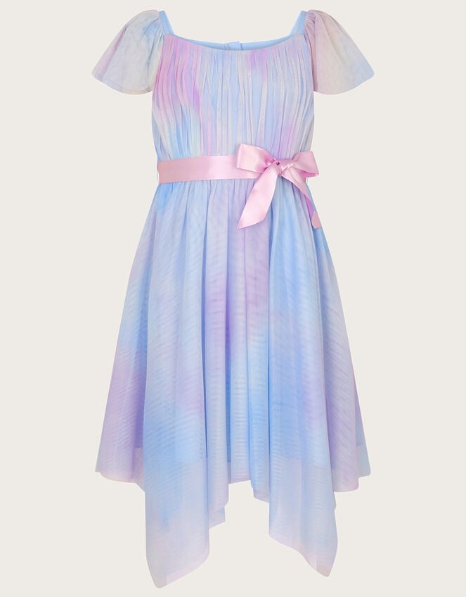Theodora Ombre Tulle Dress, Multi (MULTI), large