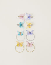 Butterfly Hair Set 8 Pack, , large