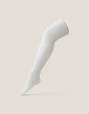 Baby Diamond Butterfly Tights, Ivory (IVORY), large