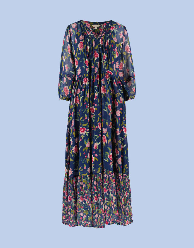 East Damson Dress, Blue (BLUE), large