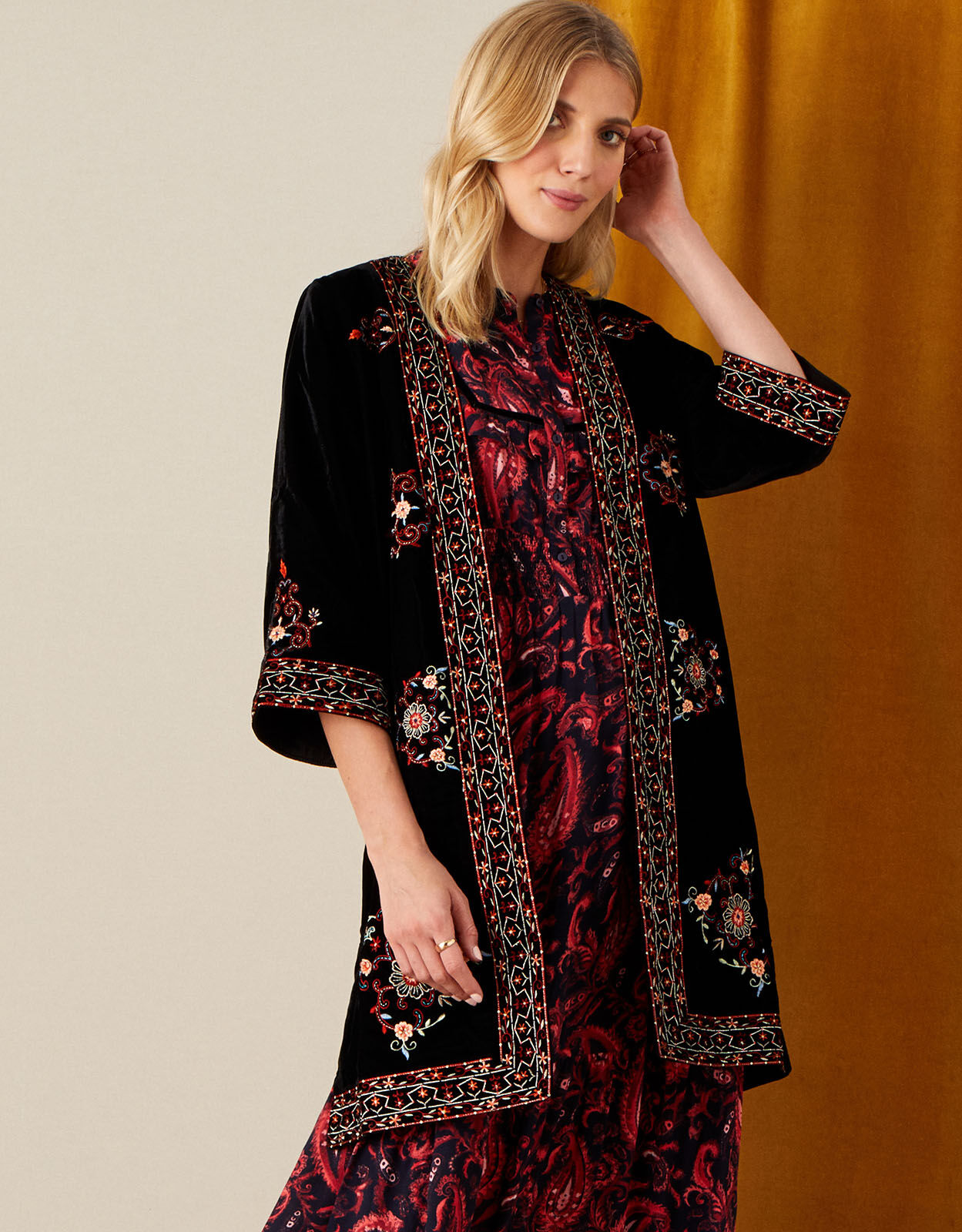 Kimono jacket monsoon clearance