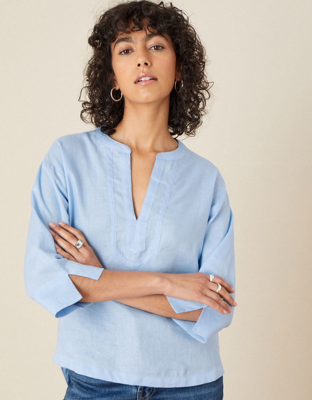 Monsoon linen shirt deals