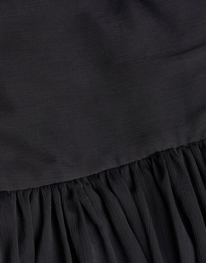 Texas One Shoulder Prom Dress, Black (BLACK), large