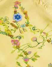 Embellished Bunny T-Shirt , Yellow (YELLOW), large