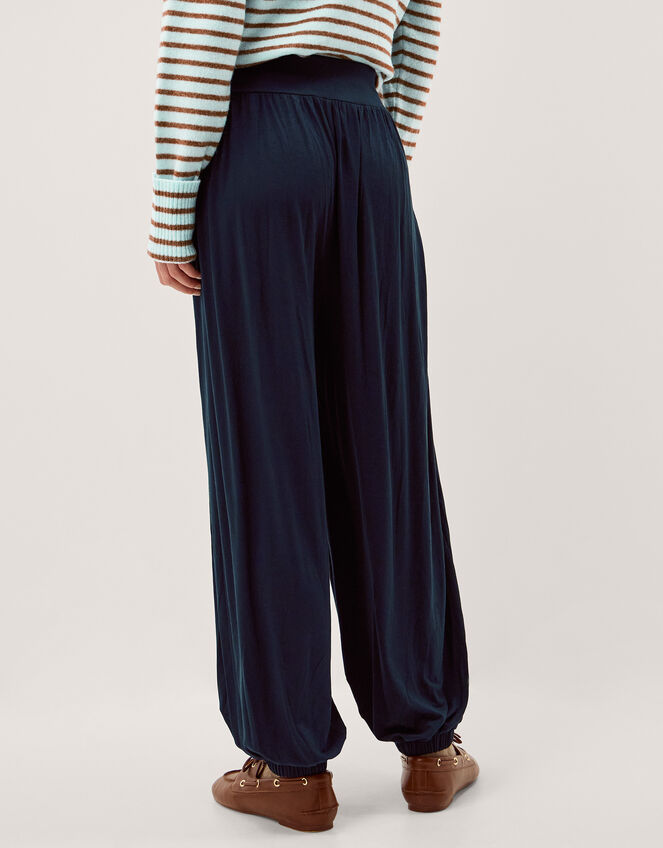 Holly Jersey Harem Trousers, Blue (NAVY), large