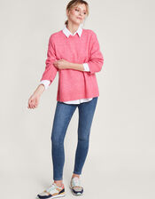 Iris Regular-Length Skinny Jeans, Blue (DENIM BLUE), large