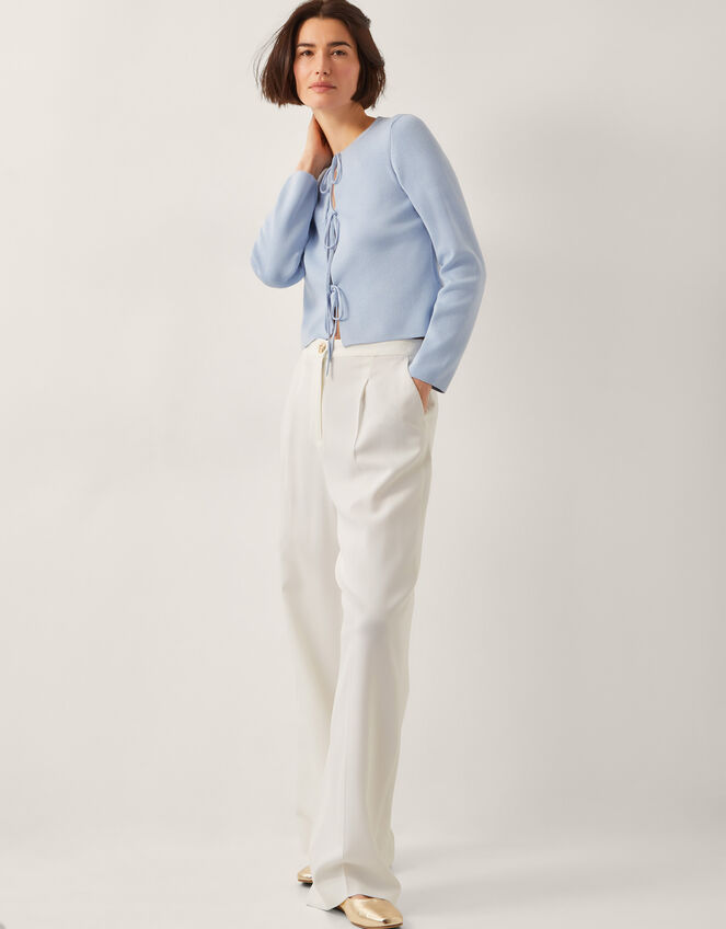 Tula Tie Cardigan, Blue (PALE BLUE), large