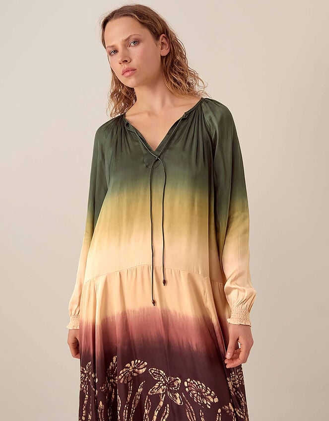 East Izzy Dip Dye Dress, Multi (MULTI), large