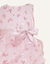Baby Butterfly Cancan Dress, Pink (PINK), large
