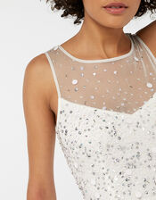 Victoria Embellished Maxi Wedding Dress, Ivory (IVORY), large