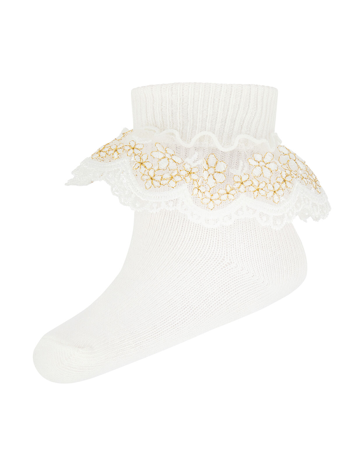 baby girl ivory socks