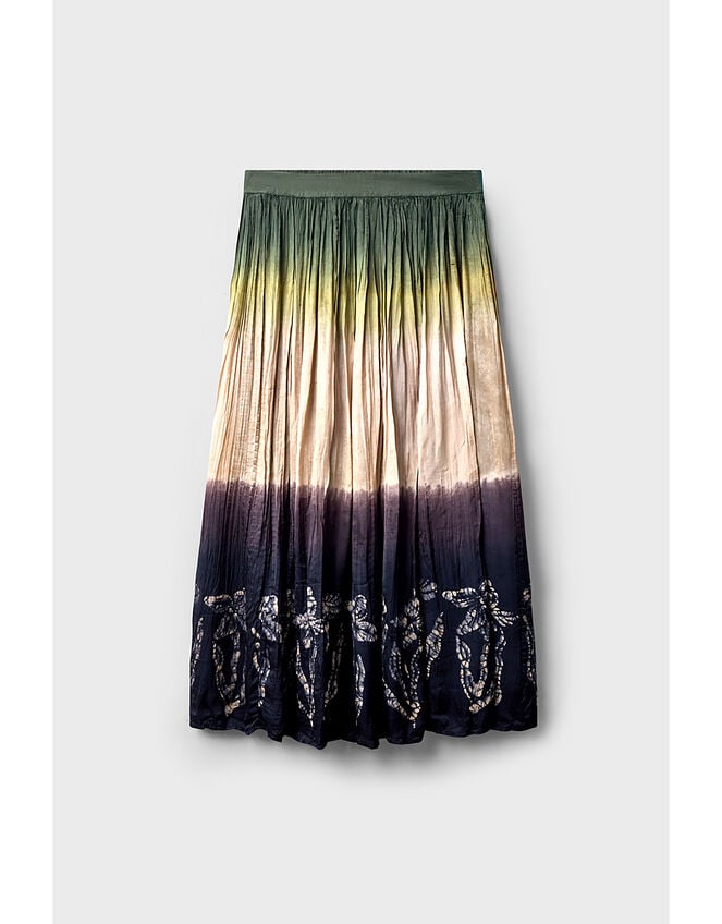 East Izzy Dip Dye Skirt, Multi (MULTI), large