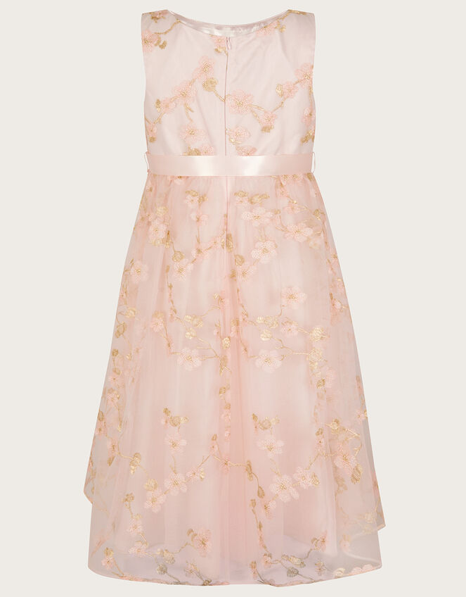 Blossom Flower Lace Dress, Pink (PINK), large