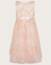 Blossom Flower Lace Dress, Pink (PINK), large