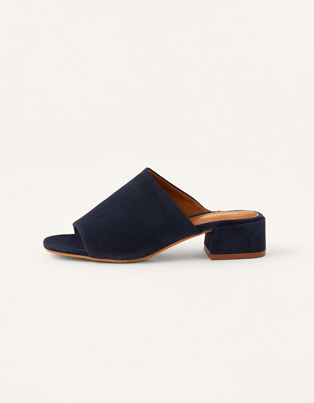 Suede block heel mules outlet