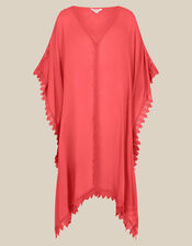 Lena Lace Mini Kaftan, , large
