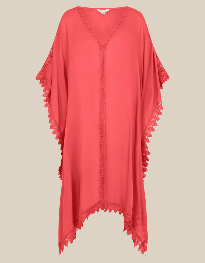 Lena Lace Mini Kaftan, , large